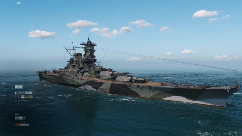 TierⅩ 戦艦 敷島 プレミアム艦