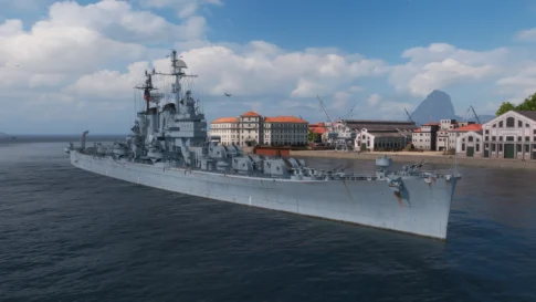 TierⅩ 巡洋艦 WORCESTER