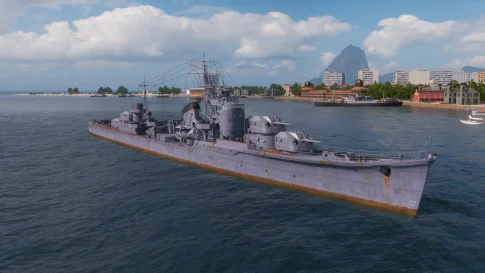 Tier IX 駆逐艦 北風