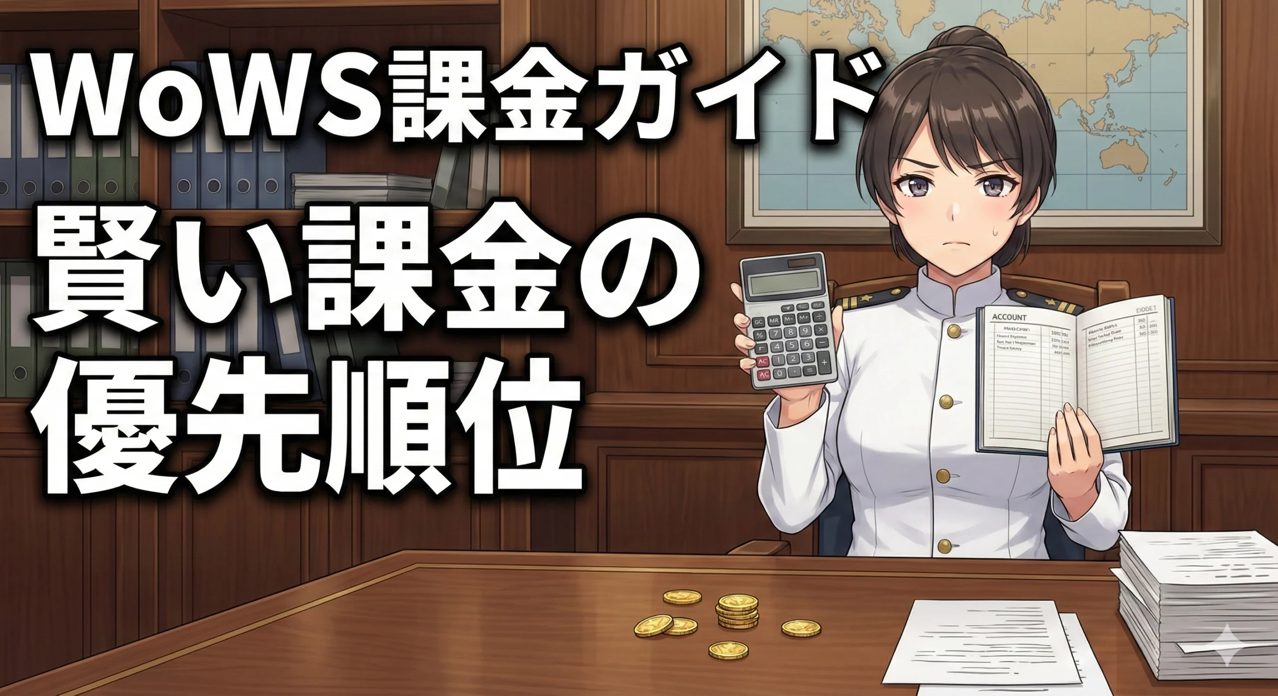 提督の財布を守る「賢い課金」の優先順位
