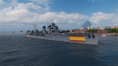 Tier IV 巡洋艦 Almirante Cervera