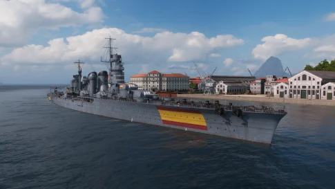 Tier VIII 巡洋艦 Cataluña