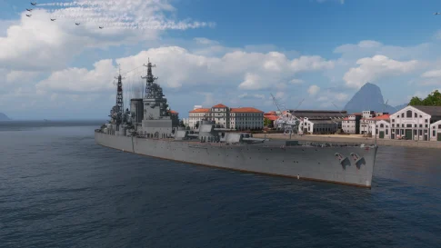 Tier X 巡洋艦 Defence プレミアム艦