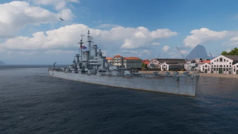 Tier X 巡洋艦 Des Moines