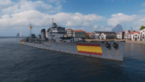 Tier V 巡洋艦 Galicia