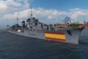 Tier II 巡洋艦 Méndez Núñez