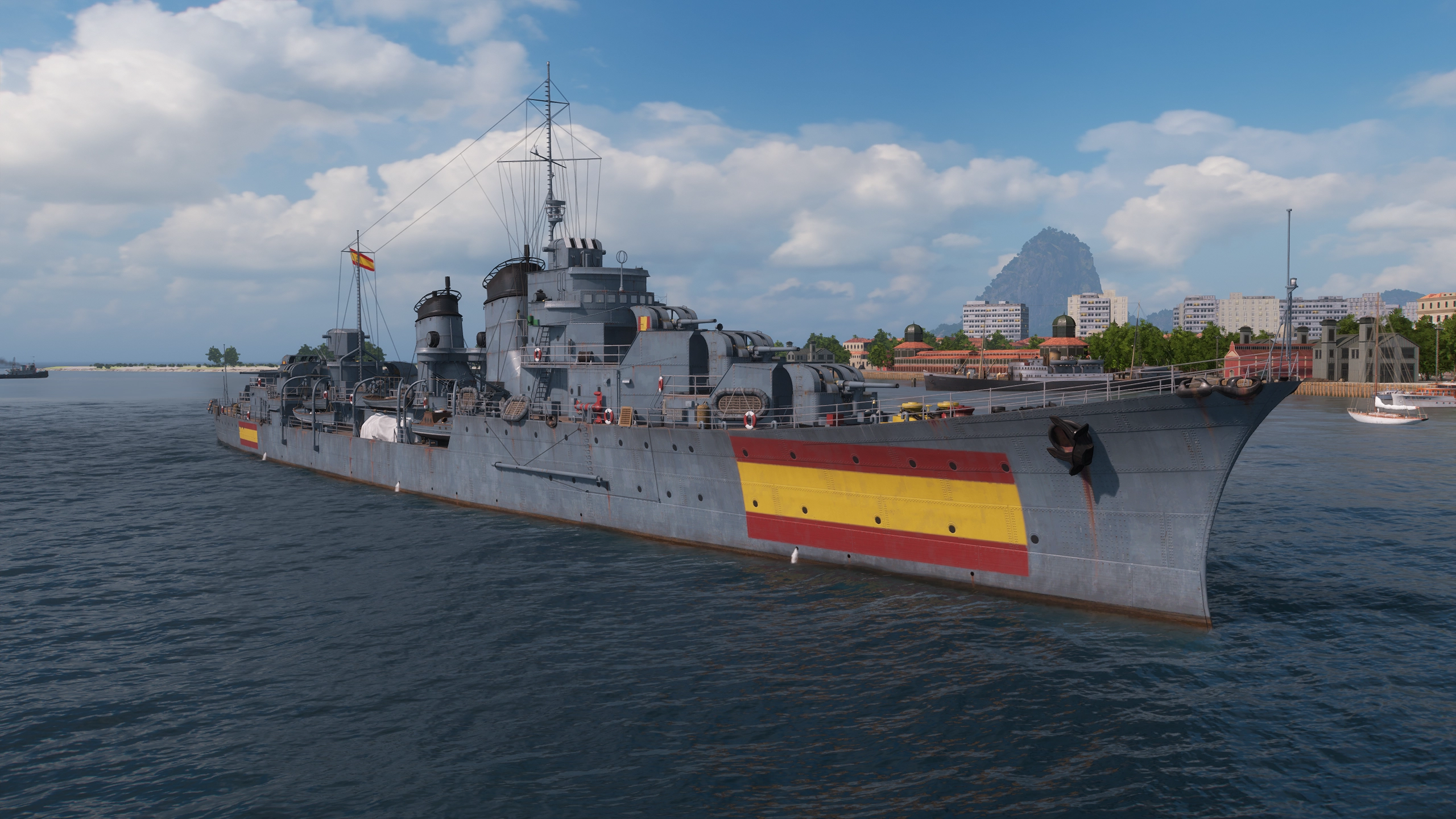 Tier II 巡洋艦 Méndez Núñez