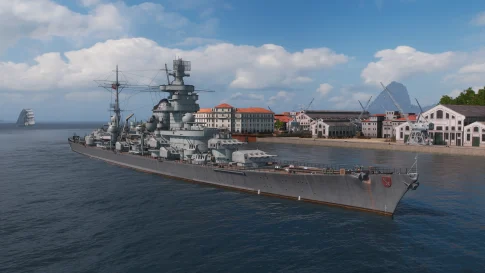 Tier X 巡洋艦 Bremen プレミアム艦