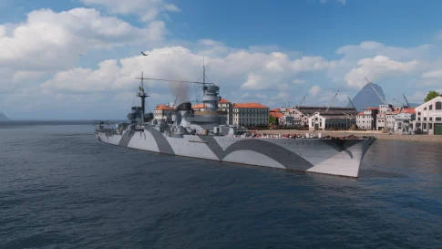 Tier VII 巡洋艦 フランチェスコ・フェルッチョ プレミアム艦