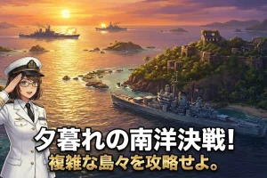 【WoWS】新マップ「Sunset Isles」登場！トーレス海峡をモチーフにした“夕暮れ”の群島戦場を攻略せよ