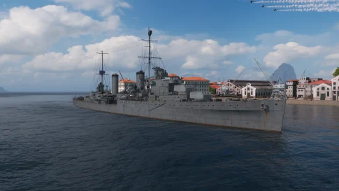 Tier VI 巡洋艦 Hobart