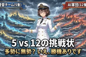 【WoWS非対称戦】5対12の無双モード！？ 経験値稼ぎ放題の「非対称戦」攻略と注意点